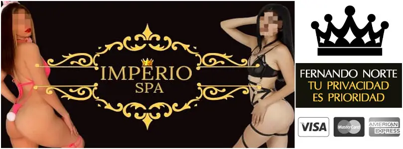 Imperio SPA, banner lateral de agencia de escorts en Santa MarÃ­a