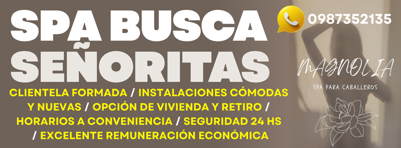 Mgnolia Spa Busca Masajistas en Asuncion